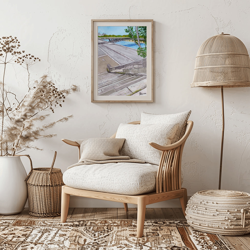 Original Painting "The Gilded Frame"